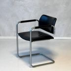 Exquis Vergaderstoelen 3X Vintage Kantoor Stoelen Prijs P/St thumbnail 2