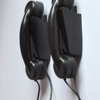 Streamline Design Bakelite Intercom Telephones By Aiea Antwerp, Belgium 1940S, Set Of 2. thumbnail 2