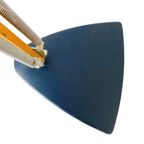Vintage Schaarlamp Okergeel Met Standaard 1960’s thumbnail 6