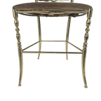 Italian Design - Chiavari Chair - High Chair - Messing - Italie - 1950's thumbnail 14