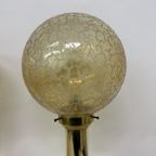 Set Of 2 Large Globe Glass Table Lamps , 1970S thumbnail 11