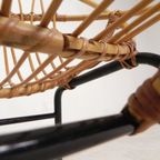 Set Van 2 Rotan, Bamboe Kinder Stoelen Rohe Noordwolde, Jaren 50 thumbnail 18