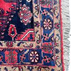 Perzisch Wiss Vloerkleed Handgeknoopt 217X315Cm Xl - Vintage Tapijt - Rood Donkerblauw - Reliving thumbnail 9