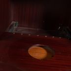 Vintage Unique Bar Cabinet With Brass Markings thumbnail 9