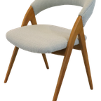 WK Möbel Fauteuil Stoel In Teddy 'mehmels' Vintage thumbnail 13