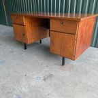 Vintage Teak Bureau Jaren 60 70 thumbnail 3