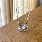 Set Of 4 Vintage Glasses Flower Foot thumbnail 3