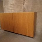 Vintage Dressoir Zwevend Dressoir Banz Jaren 70 Beukenhout thumbnail 2