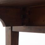 Leuke En Praktische Engelse Antieke Pembroke/ Side Table/ Eettafeltje Van Eikenhout thumbnail 13