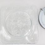 Vintage Plafondlamp Vierkant Glas thumbnail 9