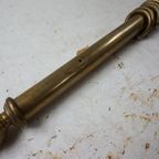 Antieke Koperen Gordijn-Rail/ Roede thumbnail 9