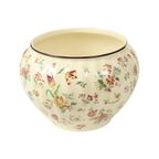 Grote Polychrome Bloempot Cache Pot Longchamp Frankrijk 36cm thumbnail 3