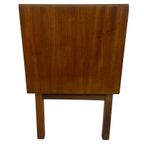 Vintage Kastje Compact Klepkast Jaren 60 Teak Fineer thumbnail 15