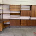 Omnia Shelf System In Teak By Ernst Dieter Hilker 1960S thumbnail 18