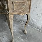 Neo Classical Antique Sculpted Console Table thumbnail 9