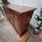 Klassieke Donker Kersen Dressoir, Wandtafel, Console thumbnail 4