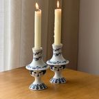 Set Of 2 Vintage Bjørn Wiinblad Candle Holders thumbnail 2