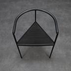 4x Rare Postmodern Dining Chair By Maurizio Peregalli For Zeus, 1980s thumbnail 8