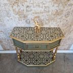 Groen Dressoir Met Goud Oosterse Patronen thumbnail 5