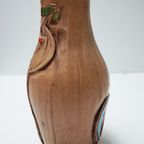 Vintage Aardewerken Vaas Fratelli Fanciullaci, Italy 50-60 thumbnail 4