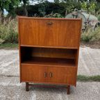 Secretaire Bureau Of Barkastje In Teak thumbnail 2