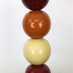 Geweldige Snookerbal Bureaulamp In Porselein In De Stijl Van François Chatain - 1980 thumbnail 8