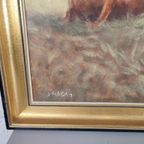 G. Van Belleghem - Xl Schilderij - Koeien In De Weide thumbnail 4
