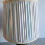Vintage Keramiek Tafellamp Lamp Turquoise Zwart thumbnail 4