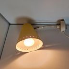 Vintage Hala Wandlampje Gele Wandlamp Jaren 50 thumbnail 8