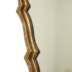 Mid Century Klassiek Bladgoud Deknudt Spiegel Fifties thumbnail 8