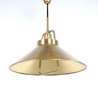 Messing Hanglamp P295, Lyfa 1960S thumbnail 4