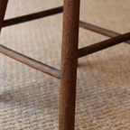 Antieke Eikenhouten Kruk thumbnail 4