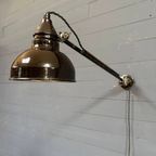 Vroege Rademacher Wandlamp Met Grote Emaille Kap thumbnail 4