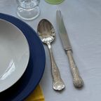 Vintage Silver Cutlery Sets With Shell Handles thumbnail 6