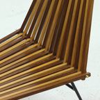Rare Model 218 Slat Chair By Rohé Noordwolde The Netherlands 1961 thumbnail 7