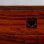 Deens Design Palissander Lage Ladekast Gemaakt Door Brouer Mobelfabrik, 1960S thumbnail 12