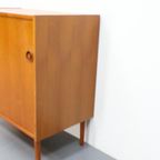 Vintage Dressoir Met Schuifdeuren Teak Deens thumbnail 3