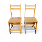 2 X Library Ladder Chair 1950s thumbnail 17