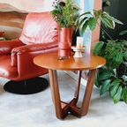 Art Deco Bijzettafel Hout Vintage thumbnail 3