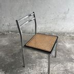 Italian Mid Century Chrome Design Chair thumbnail 3