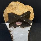 Grote Oude Gipsen Jezus In De Kribbe, 29 Cm Lang thumbnail 2