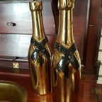 Nieuwe Champagne Bottle Vase, Vaas....Chique De Friemel🥂🥂 thumbnail 4