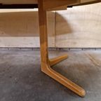 Xxl Vintage Deense Eettafel Uittrekbare Tafel Ronde Ovale thumbnail 13