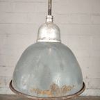 Industriële Emaille Hanglamp thumbnail 8