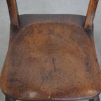 Tijdloze Elegante Set Van 10 Antieke Engelse Oxford Eetkamer/ Keuken Stoelen thumbnail 7