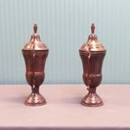 Set Antieke Bronzen Oorvazen thumbnail 4