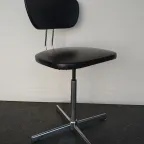 Bureaustoel Jaren '50 Met Stervoet thumbnail 4