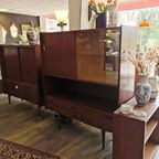 Vintage Mid Century Highboard, Kast, Barkast, Wandmeubel 910 thumbnail 22