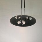 Zeldzame Dijkstra Postmoderne Vintage Triple Spot Lamp. thumbnail 8