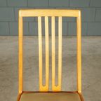 Set Van 6 Eetkamerstoelen – Lübke – Jaren 70 thumbnail 10